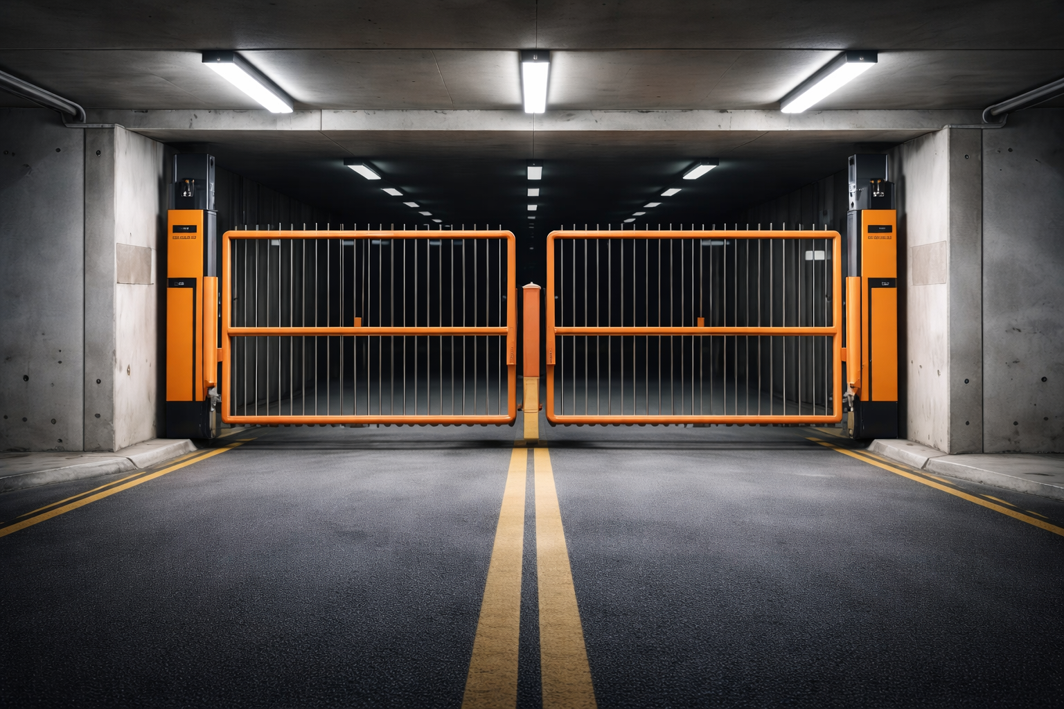 Industrial Gate Installation